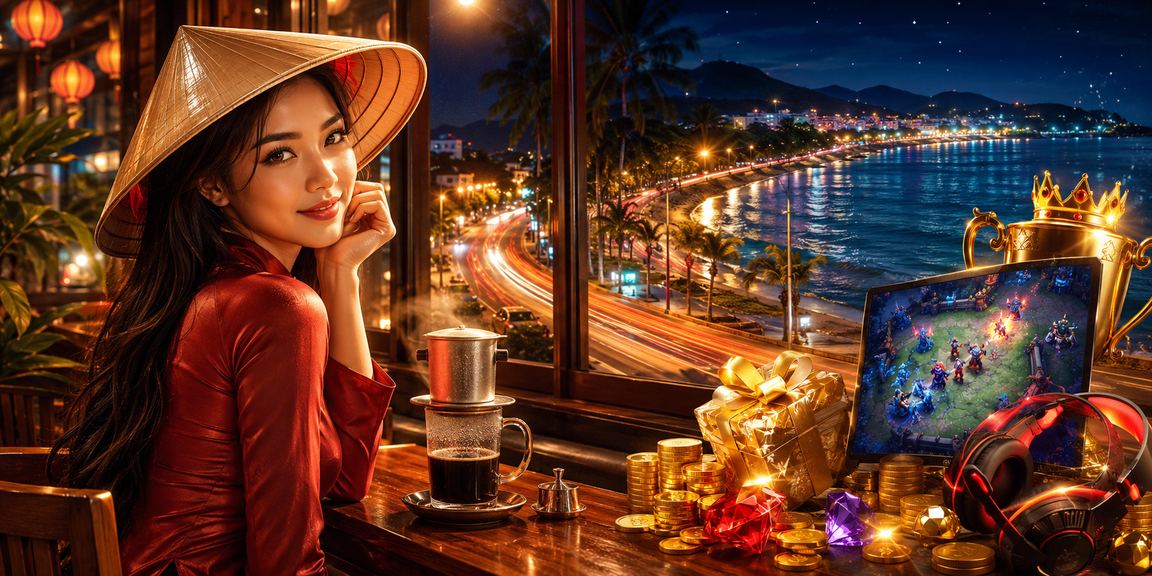 Người chơi tại Mũi Né tìm hiểu thông tin cá cược trực tuyến dưới bóng nón lá