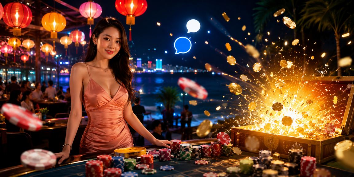 Không khí giải trí sôi động tại Nha Trang về đêm với các hoạt động cá cược thể thao